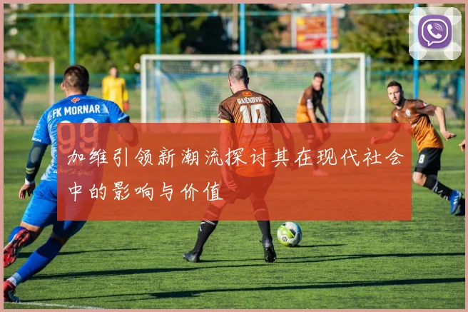 加维引领新潮流探讨其在现代社会中的影响与价值